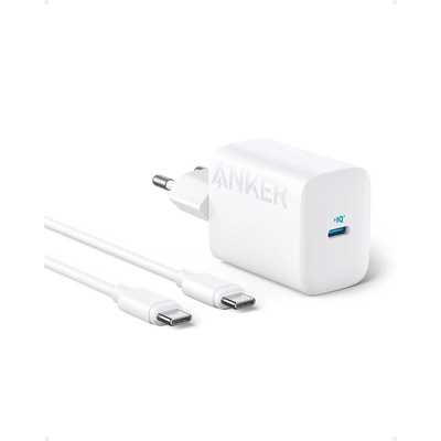 Anker 312 USB C зарядно, 30W, с кабел (B2640321)