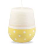 Unipar Бяло-жълта свещ , време на горене 32 h Sweetness - Unipar (Sweetness Yellow Cone 70x80)