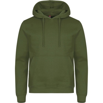 Clique mikina Miami Hoody army green