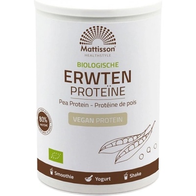 Mattisson Organic Pea Protein 80% [350 грама] Натурален