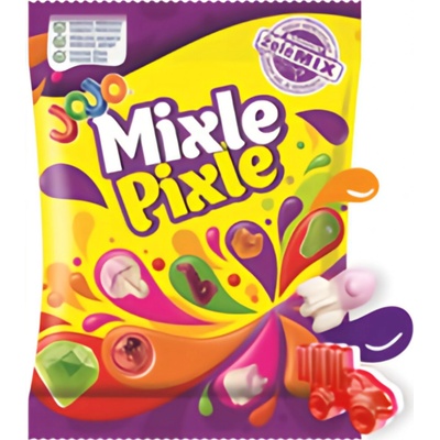 Jojo Mixle Pixle želé s ovocnými příchutěmi 80 g