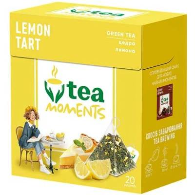 TEA MOMENTS Lemon Tart 36 g 20 pyramid