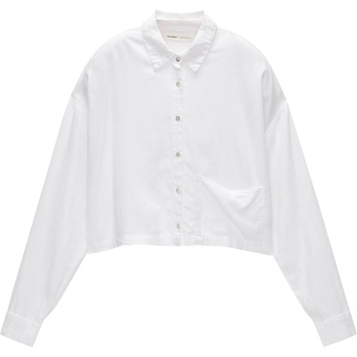 Pull&Bear Блуза бяло, размер XL