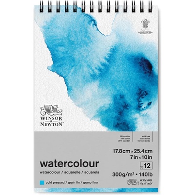 Blok Winsor & Newton Watercolour, 300 g/m2 - 18 x 26 cm