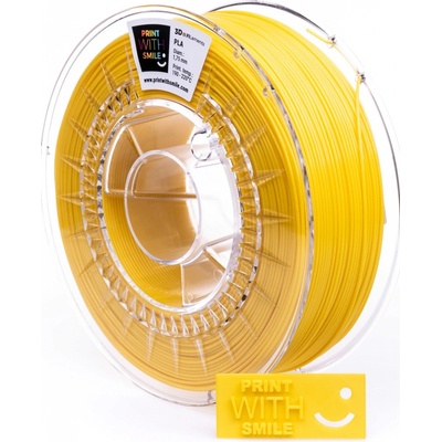 Print With Smile PLA filament yellow 1,75 mm 0,5kg
