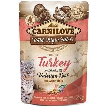 Carnilove Cat Turkey Enriched & Valerian 85 g