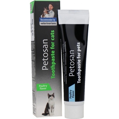 Petosan zubní pasta drůbeží pro kočky 85g – Zboží Dáma
