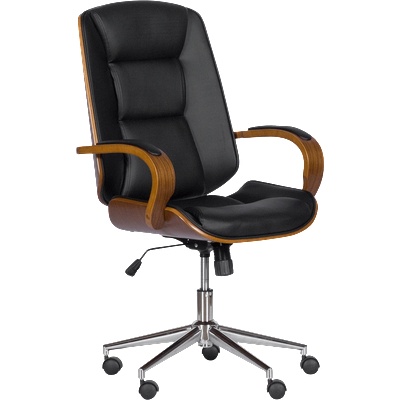 Carmen Президентски офис стол Carmen 6406 - орех-черен (3520063)