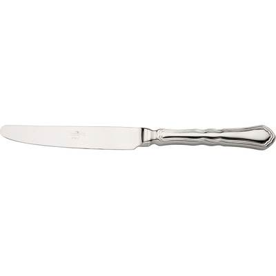 Jídelní nůž Pintinox SETTECENTO 25 cm dutá rukojeť stříbrná nerezová ocel