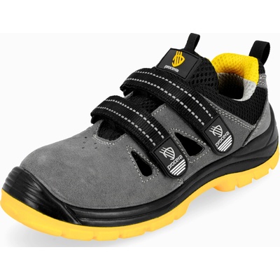 Работни сандали capri s1 със защитно бомбе и велкро (5908274532164)