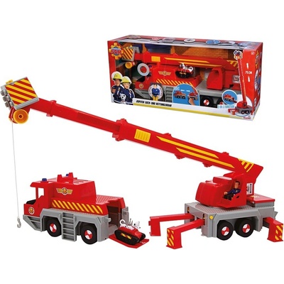 SIMBA Hasič Sam Jupiter záchranný jeřáb 50cm