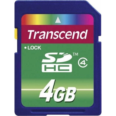 Transcend SDHC Class 4 4 GB TS4GSDHC4