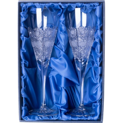 ONTE CRYSTAL Broušené sklenice na červené víno Klasika Počet sklenic 2 x 310 ml