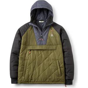 Passenger Мъжко ежедневно яке Passenger Oceanic Recycled Insulated 1/2 Zip Jacket Casual jacket - Black / Khaki - размер M (003-3233-0212)