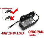 Dell Захранване (оригинално) за Dell Inspiron 11 31xx/13 73xx/14 34xx/15 35xx XPS L221X/L321X/L322X, 19.5V/2.31A/45W, 4.5x3.0mm жак