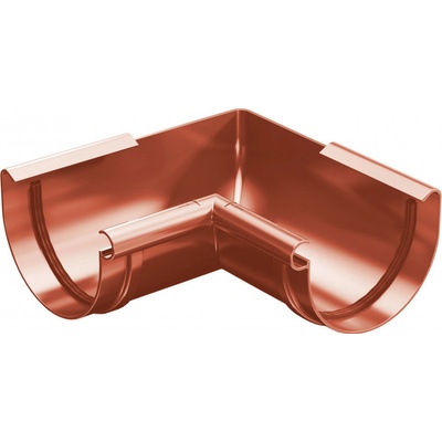 Gutta Aqua Plastový roh žľabu vnútorný 125 mm tehlovo červená