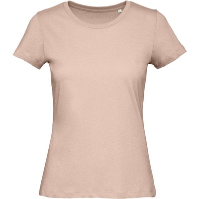 B&C Inspire T /women Dámske tričko Medium Fit z bio bavlny ružová millennial