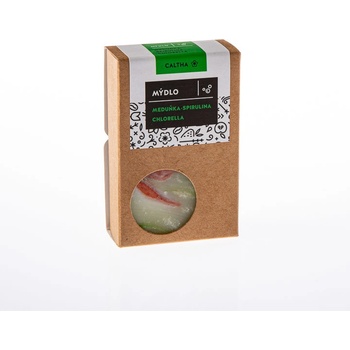 Caltha mýdlo Meduňkaspirulina a chlorella 100 g