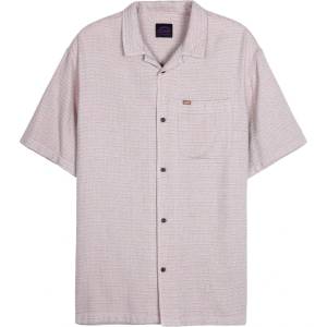 Oxbow Мъжка риза с копчета Oxbow Poolhouse Short Sleeves Shirt - Driftwood - размер M (033-3025-0112)