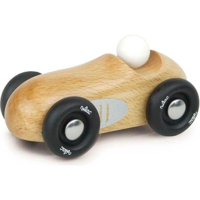Vilac mini dřevěné závodní autíčko přírodní