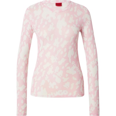 HUGO Тениска 'Diralina' розово, размер XL