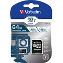 Verbatim microSDXC 64GB UHS-I U1 47042-V