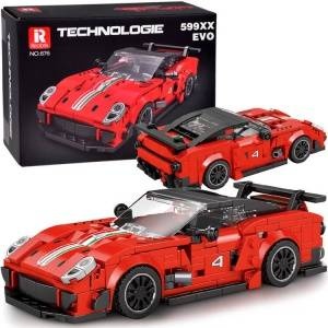 Jokomisiada Technical blocks Supersport car RED spoiler 413 pieces ZA5261