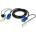ATEN VanCryst Cable Превключвател на портове VGA + аудио, 3 м - 2L-5203B (2L-5203B)