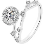 Silenti Jewelry Сребърен пръстен "Съвест" - 5 - 49мм (15.6мм диам. )