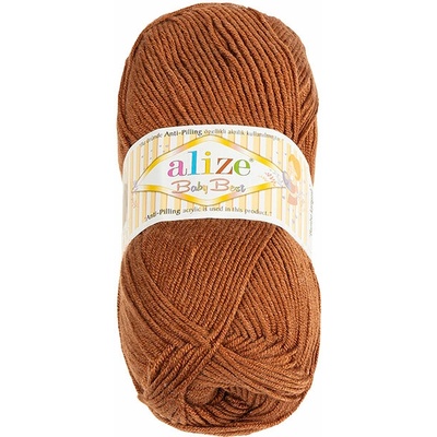 BELLATEX Baby Best 100 g - 572 hnědá