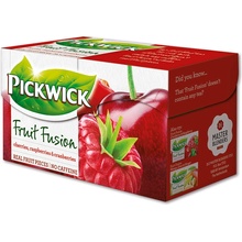 Pickwick Fruit Fusion cherries raspberries & cranberries ovocný čaj 20 x 2 g