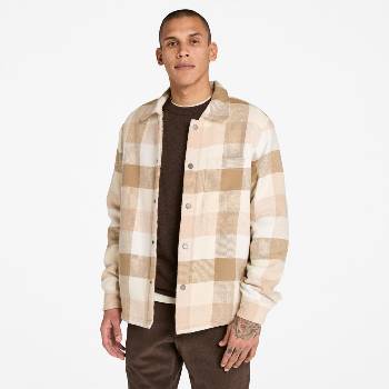 Timberland Men's Timb Sherpa Overshirt - Angora