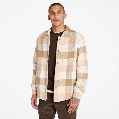 Timberland Men's Timb Sherpa Overshirt - Angora