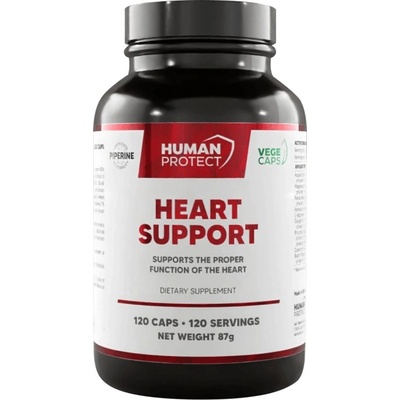 Human Protect Heart Support | Proper Heart Function Support [120 капсули]