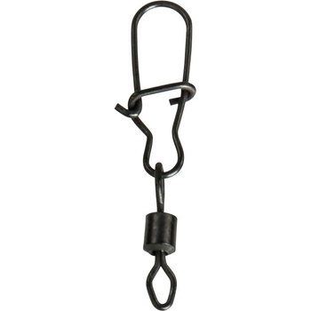 Dam Karabinka S Obratlíkom Effzett D-Lock Snaps Swivel S 17 kg 10 ks