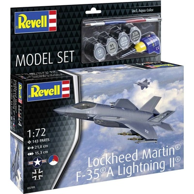 Revell Lockheed Martin F-35A Lightning II Model Set 1:72