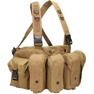 TCX Taktický chest rig pro AK47 / 74 zásobníky coyote