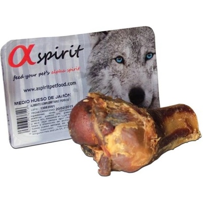 Alpha spirit Pamlsok Alphaspirit Kosť šunková polovica kosti 150 g