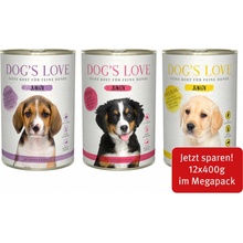 Dog's Love Junior kombinované 12 x 400 g