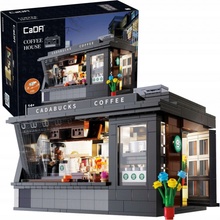 CADA Kavárna Starbucks s LED osvětlením 768 ks