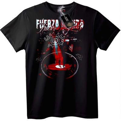 NOONEBRAND Тениска Fierza Градско Изкуство - 2XL, Black