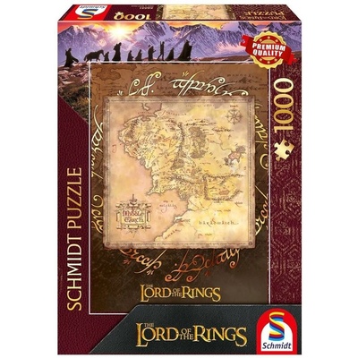 Schmidt Pán prstenů Středozem Herr der Ringe 1000 dílků