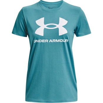 Under Armour UA W SPORTSTYLE LOGO SS BLU 1356305 433