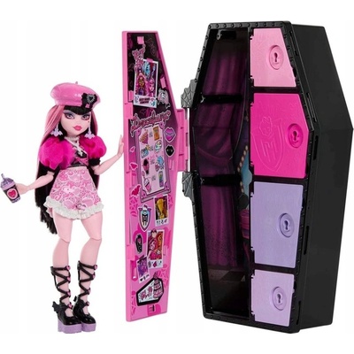 Mattel Panenka Monster High Draculaura a skříňka