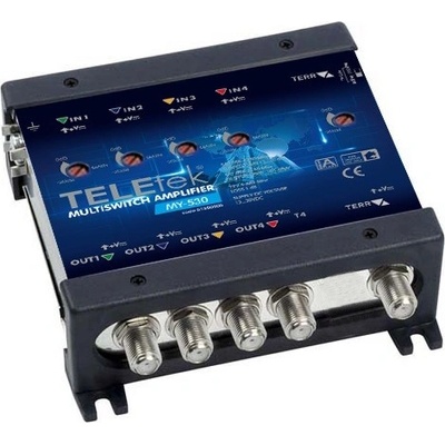TeleTek zesilovač pro multipřepínače 4 IF/1 RF MY-530 – Zbozi.Blesk.cz