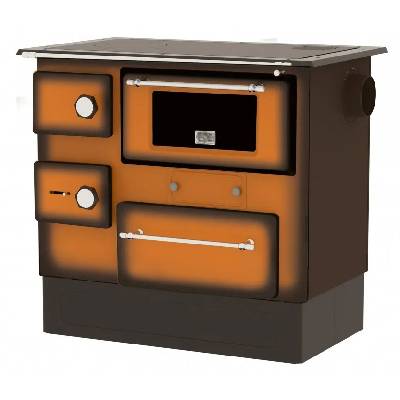 Alfa Plam ALFA PLAM, sporák REGULAR 46 ECO, teplovzdušný 8 kW, pravý, melír