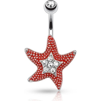Marre piercing do pupíku mořská hvězdice HWNAL13470