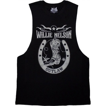 Willie Nelson Риза Outlaw Vest Unisex Black S (WNVEST15MB01)