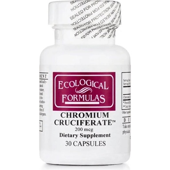 Ecological Formulas Хром 200 g 30 капсули | Ecological Formulas (13181 (CHROM) EF)