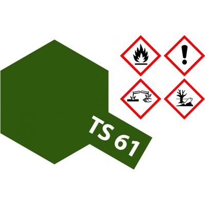 Tamiya Farba v spreji TS-61 NATO Green Flat 100ml